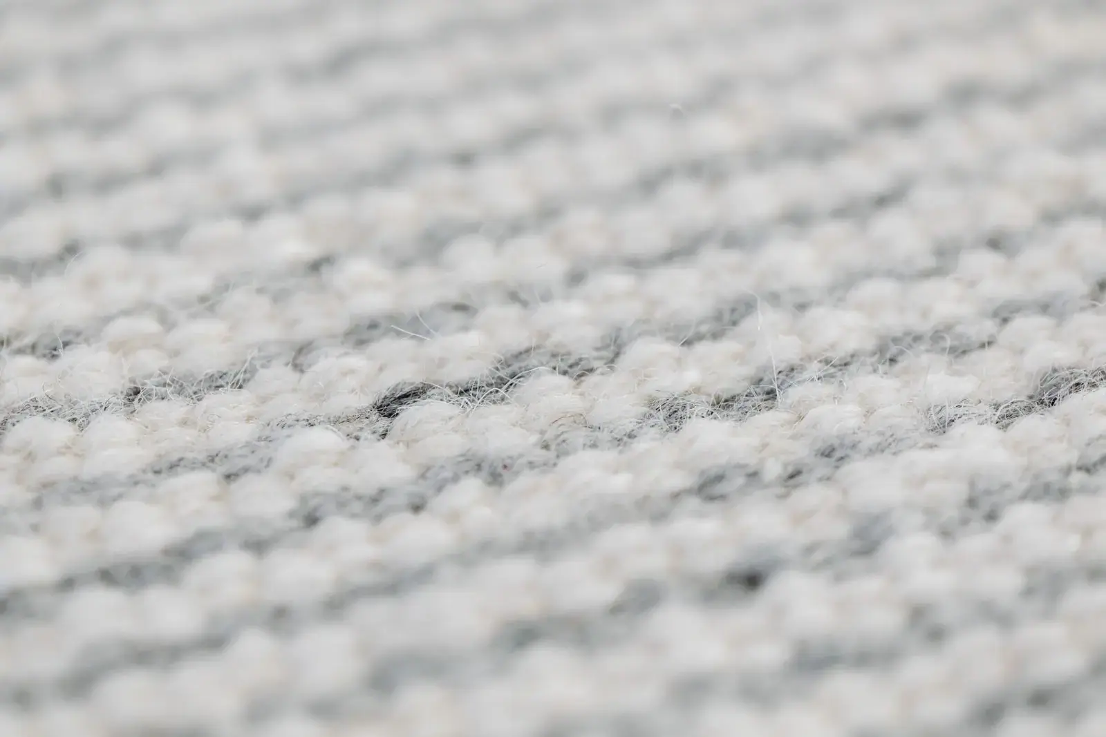 Close-up of a soft loop pile carpet